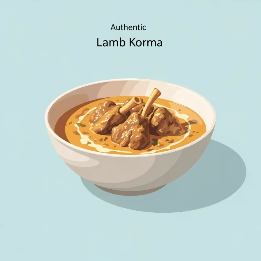 Authentic Lamb Korma