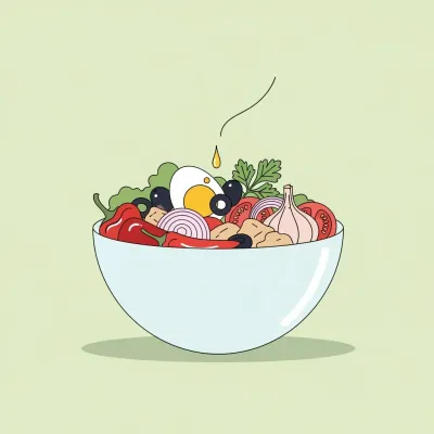 Authentic Tunisian Salad (Salata Mechouia)