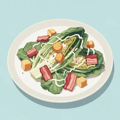 Bacon Caesar Salad