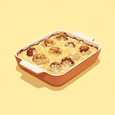 Cauliflower Gratin