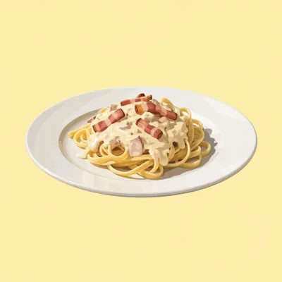 Creamy Fettuccine Carbonara