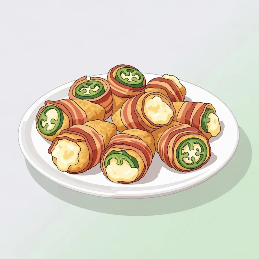 Crispy Bacon-Wrapped Jalapeño Poppers