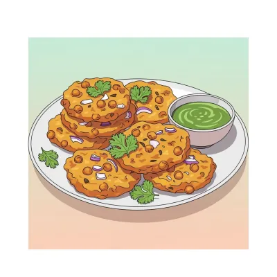 Crispy Chickpea Bhaji (Indian Chickpea Fritters)