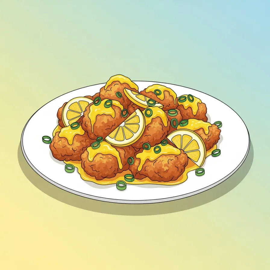 Crispy Chinese Lemon Chicken