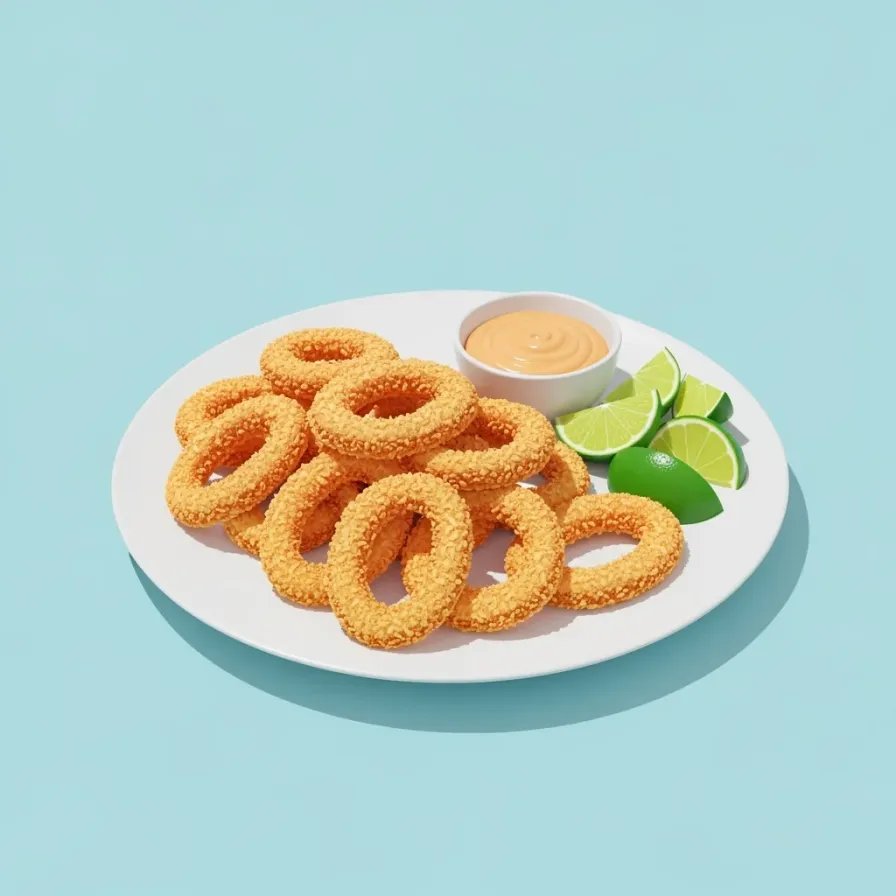 Crispy Coconut Calamari