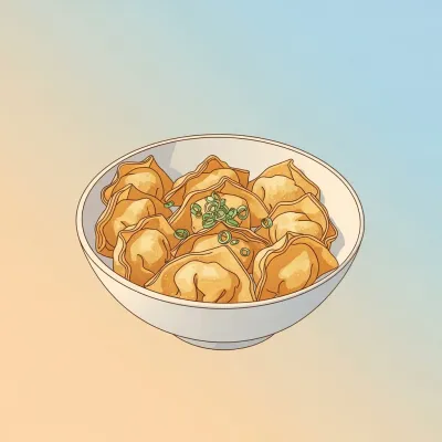 Crispy Golden Wontons