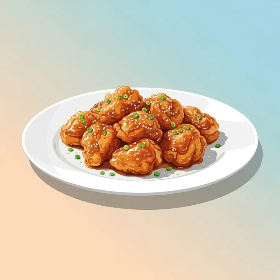 Crispy Honey Glazed Chicken