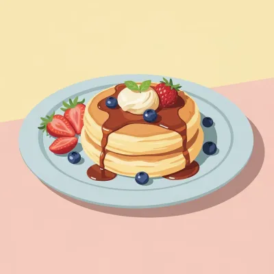 Fluffy Vegan Pancakes