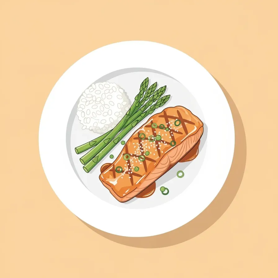 Glazed Miso Salmon