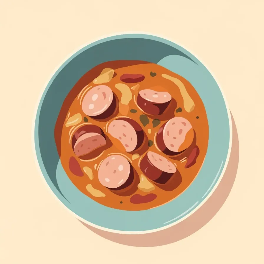 Gluten-Free Curried Sausages