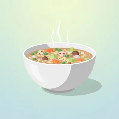 Hearty Barley Vegetable Soup