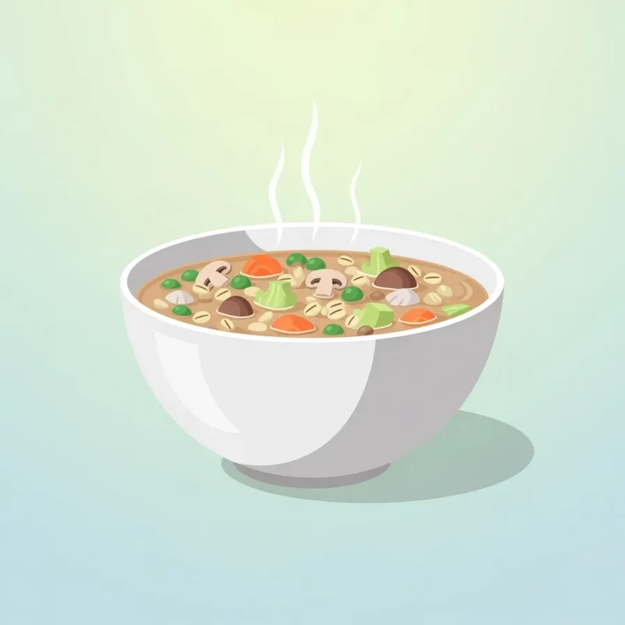Hearty Barley Vegetable Soup