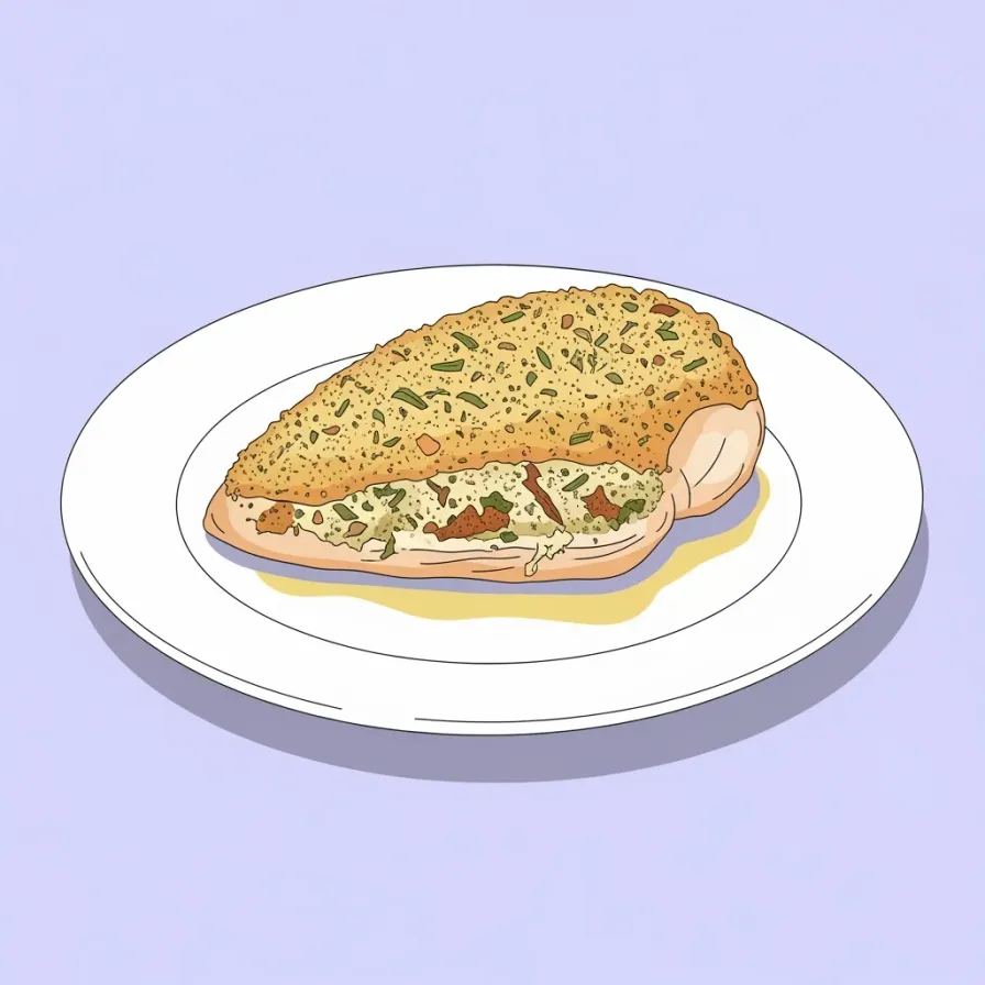 Herb-Crusted Stuffed Chicken Breast