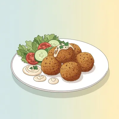 Homemade Falafel