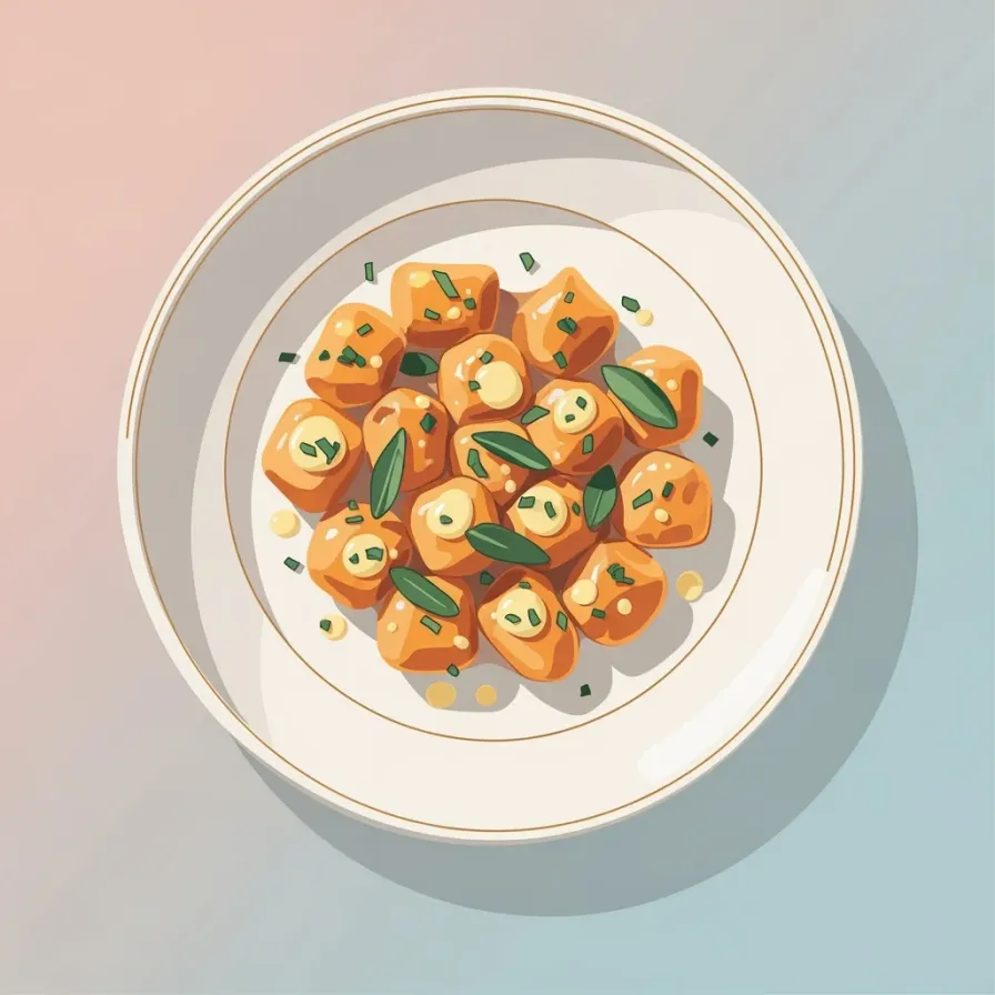 Homemade Sweet Potato Gnocchi