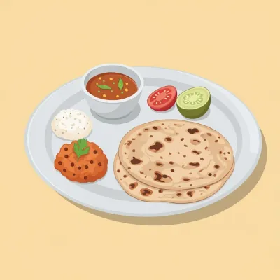 Karnataka Style Rotti (Rice Flour Flatbread)