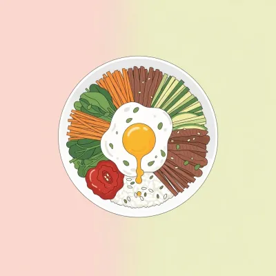 Korean Bibimbap Bowl