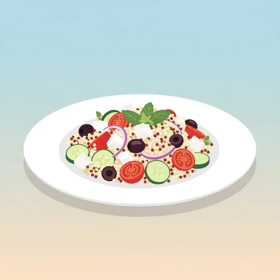 Mediterranean Quinoa Pilaf