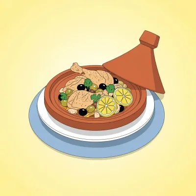 Moroccan Spiced Chicken Tagine