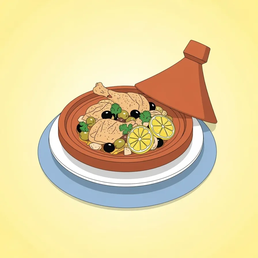 Moroccan Spiced Chicken Tagine