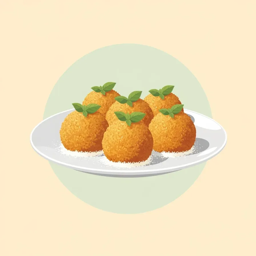 Parmesan and Basil Arancini