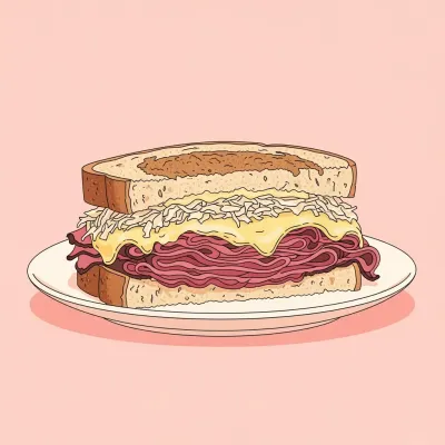 Pastrami Reuben with Dijon Butter