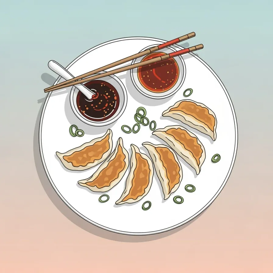 Pork Gyoza (Japanese Dumplings)