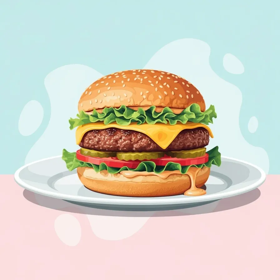 Smashed Patty Burger