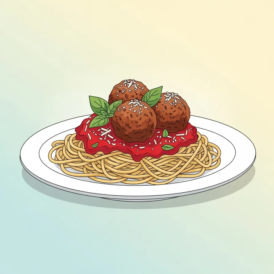 Spaghetti and Meatballs