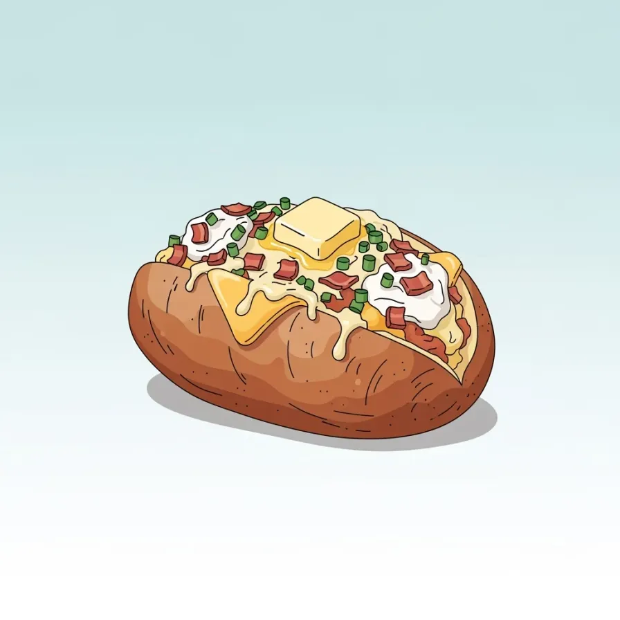 Stuffed Jacket Potato