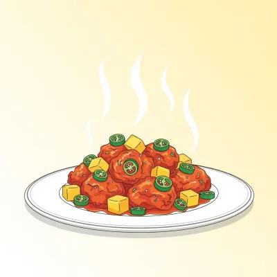 Sweet & Spicy Mango Chilli Chicken