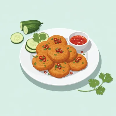 Thai Fish Cakes (Tod Mun Pla)