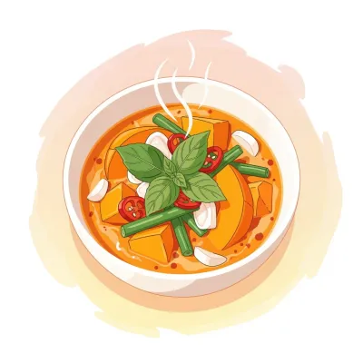 Thai-Style Coconut Pumpkin Curry