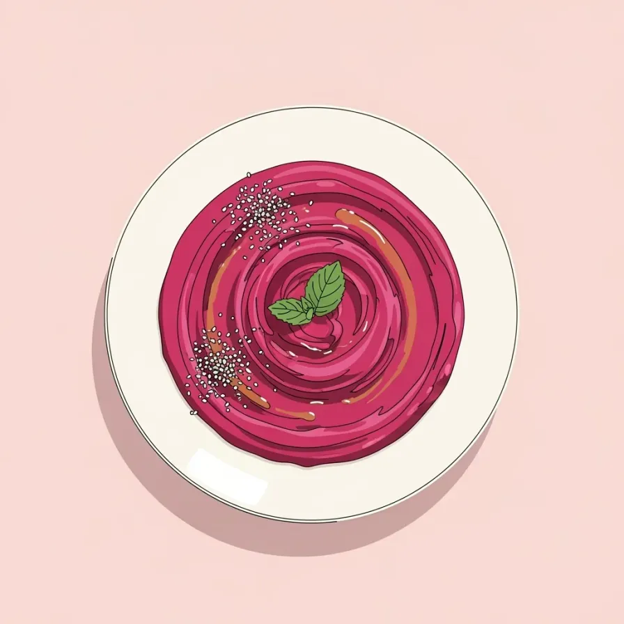 Vibrant Beetroot Hummus